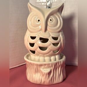 Candle Holder OWL holds votive candles which will glow through openings